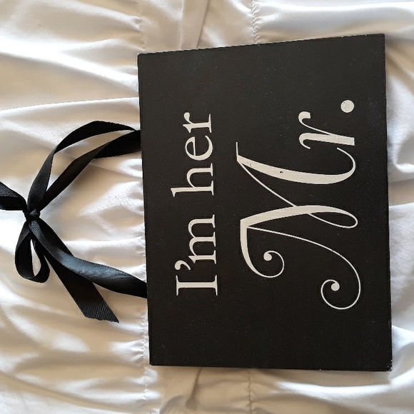 Wooden wedding signs (set of 2). - Picture 4 of 4